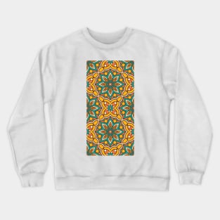 The ethnic pattern mandala Crewneck Sweatshirt